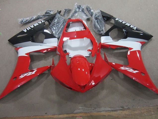 Kits Completo Carenagem Yamaha R6 2003-2005 - Vermelho Branco Kits Completo Carenagem Yamaha R6 2003-2005 - Vermelho Branco