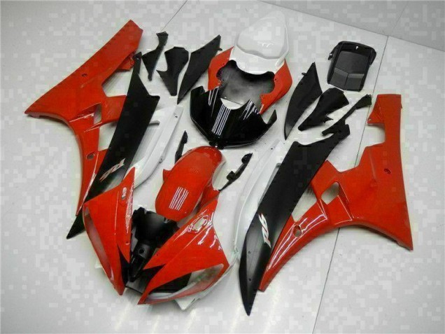 Kits Completo Carenagem Yamaha R6 2006-2007 - Vermelho Preto Kits Completo Carenagem Yamaha R6 2006-2007 - Vermelho Preto