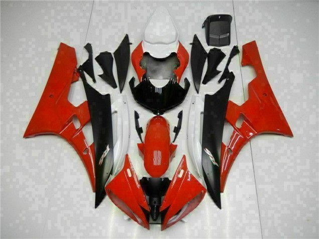 Kits Completo Carenagem Yamaha R6 2006-2007 - Vermelho Preto Kits Completo Carenagem Yamaha R6 2006-2007 - Vermelho Preto
