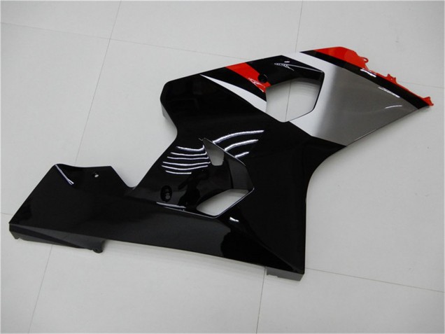 Carenagens Moto Suzuki GSXR 600/750 2004-2005 - Vermelho Prata Preto