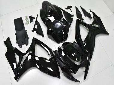 Carenagem Moto Suzuki GSXR 600/750 2006-2007 - Preto Brilhante