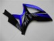Carenagens Moto Suzuki GSXR 600/750 2006-2007 - Azul Preto Brilhante