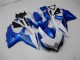 Carenagens Moto Suzuki GSXR 600/750 2008-2010 - Branco Azul