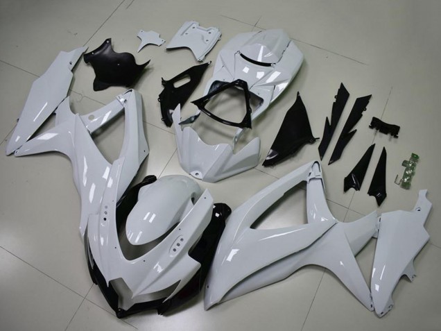 Carenagens Moto Suzuki GSXR 600/750 2008-2010 - Branco Brilhante