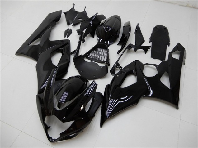 Kits Carenagem Moto Suzuki GSXR 1000 2005-2006 - Preto Brilhante