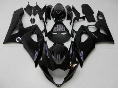 Kits Carenagem Moto Suzuki GSXR 1000 2005-2006 - Preto Brilhante