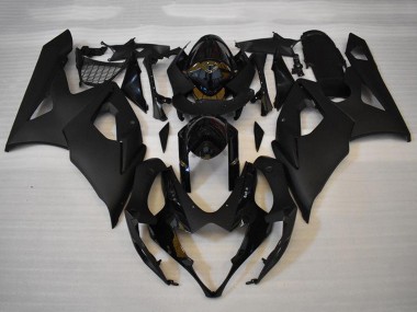 Kits Carenagens Moto Suzuki GSXR 1000 2005-2006 - Preto Brilhante Preto Fosco