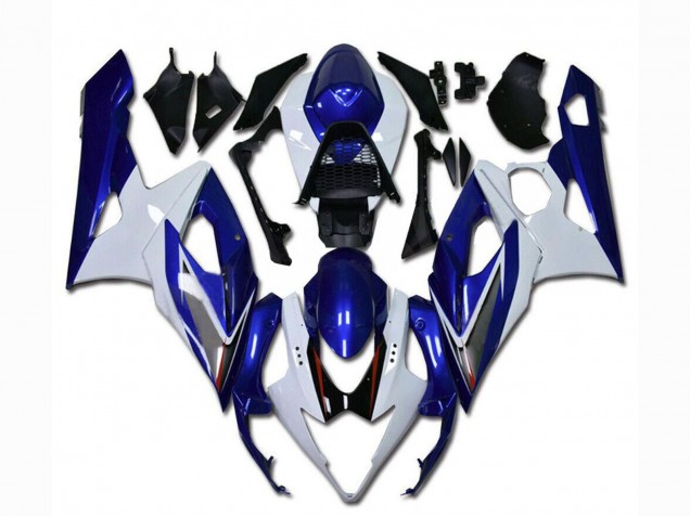 Carenagem Moto Suzuki GSXR 1000 2005-2006 - Branco Azul