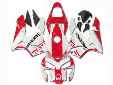 Carenagens Moto Honda CBR600RR 2003-2004 - Branco Vermelho Pramac Bridgestone