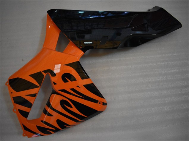 Carenagem Moto Honda CBR600RR 2005-2006 - Laranja Preto Chama