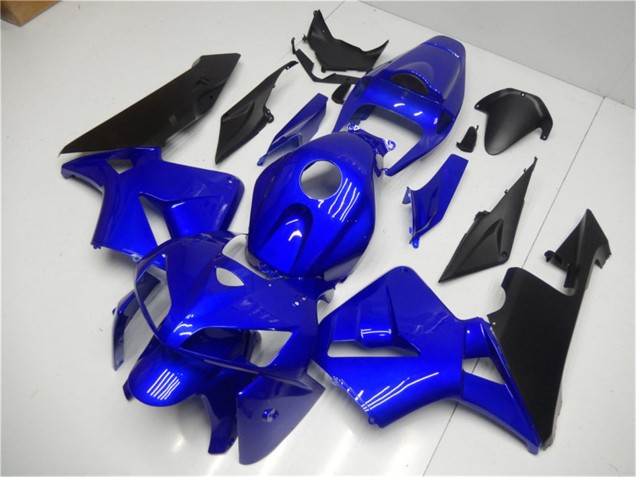 Carenagem Moto Honda CBR600RR 2005-2006 - Azul Preto