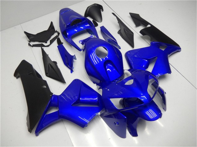 Carenagem Moto Honda CBR600RR 2005-2006 - Azul Preto