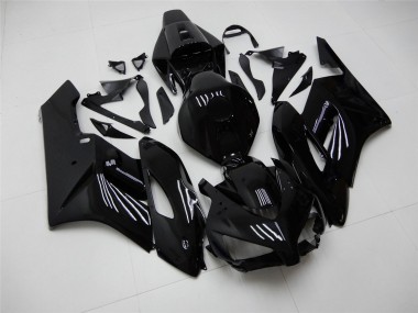 Carenagens Moto Honda CBR1000RR 2004-2005 - Preto Brilhante Preto Fosco