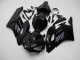 Carenagens Moto Honda CBR1000RR 2004-2005 - Preto Brilhante Preto Fosco