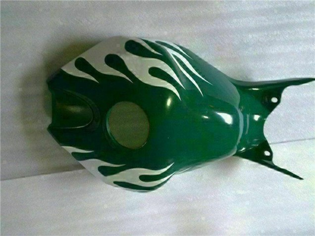 Carenagens Moto Honda CBR1000RR 2006-2007 - Branco Verde Chama
