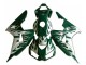 Carenagens Moto Honda CBR1000RR 2006-2007 - Branco Verde Chama