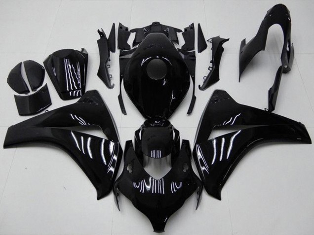 Kits Carenagem Moto Honda CBR1000RR 2008-2011 - Preto Brilhante