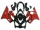 Kits Carenagens Moto Honda CBR600 F4i 2004-2007 - Vermelho Preto Brilhante