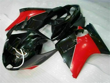Carenagens Moto Honda CBR1100XX Blackbird 1996-2007 - Vermelho Preto Brilhante