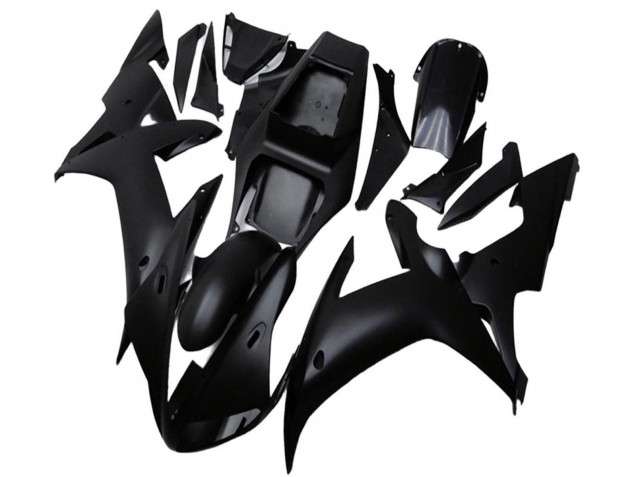 Carenagens Moto Yamaha YZF R1 2002-2003 - Preto Fosco