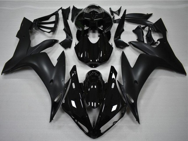 Carenagens Moto Yamaha YZF R1 2004-2006 - Preto Brilhante Preto Fosco