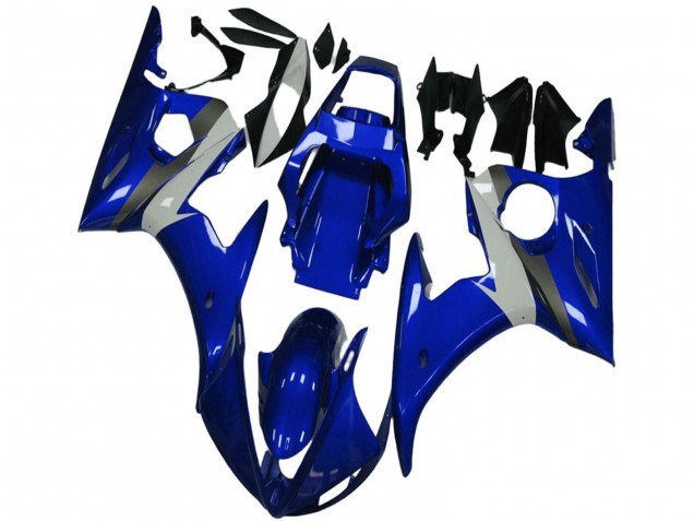 Carenagem Moto Yamaha YZF R6 2003-2004 - Azul Branco