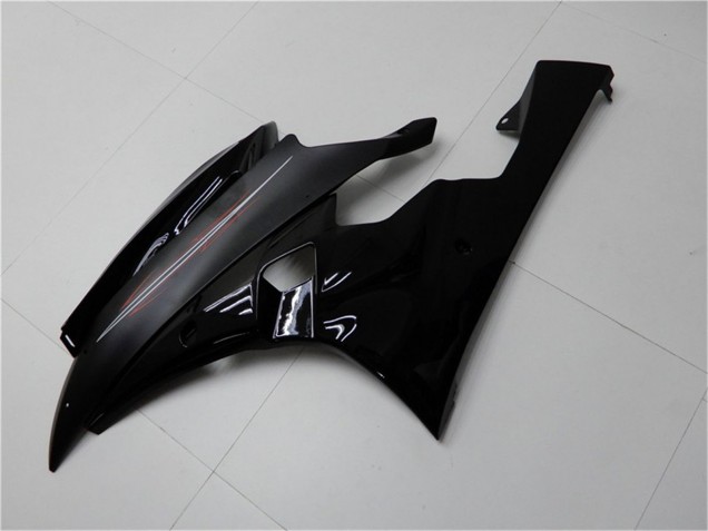 Kits Carenagem Moto Yamaha YZF R6 2006-2007 - Preto Brilhante Preto Fosco