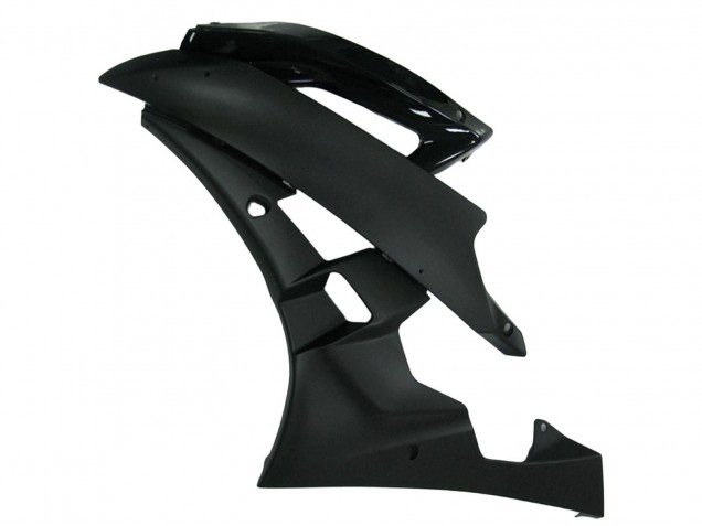 Carenagem Moto Yamaha YZF R6 2006-2007 - Preto Brilhante Preto Fosco