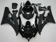 Carenagem Moto Yamaha YZF R6 2006-2007 - Preto Brilhante Preto Fosco