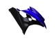 Carenagem Moto Yamaha YZF R6 2006-2007 - Azul Preto Fosco