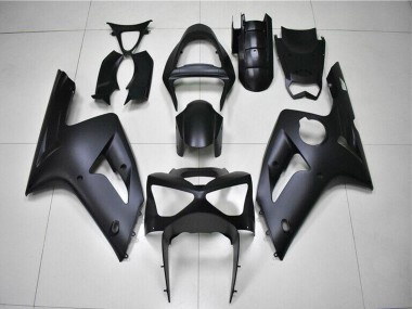Carenagens Moto Kawasaki ZX6R 2003-2004 - Preto Fosco