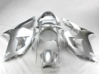 Kits Carenagem Moto Kawasaki ZX6R 2003-2004 - Prata