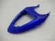 Carenagens Moto Kawasaki ZX6R 2005-2006 - Azul Preto Fosco