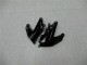 Carenagens Moto Kawasaki ZX6R 2009-2012 - Preto Brilhante Verde
