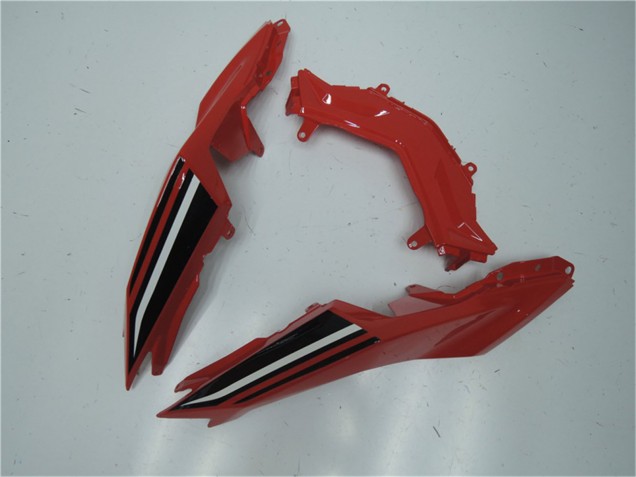 Carenagens Moto Kawasaki Ninja 300 EX300R 2013-2024 - Branco Vermelho Preto