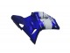 Carenagem Moto Yamaha YZF R1 2000-2001 - Azul Branco