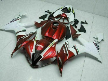 Carenagens Moto Yamaha YZF R1 2004-2006 - Branco Vermelho Amarelo Motul 46
