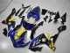 Carenagens Moto Yamaha YZF R1 2007-2008 - Azul Amarelo Preto Tubarão