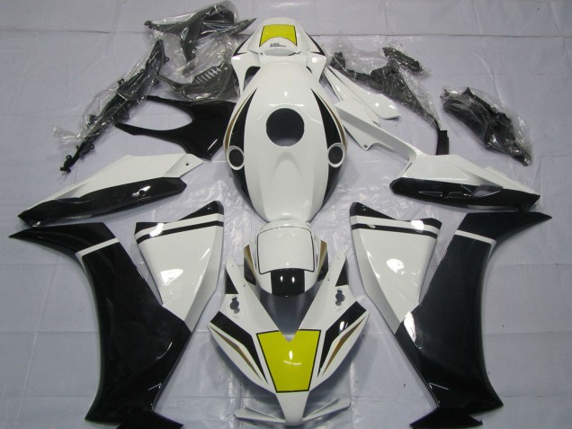 Carenagem Moto Honda CBR1000RR 2012-2016 - Branco Amarelo Preto Brilhante