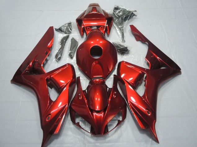 Carenagens Moto Honda CBR1000RR 2006-2007 - Vermelho Profundo
