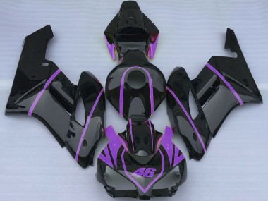 Carenagens Moto Honda CBR1000RR 2004-2005 - Preto Brilhante Roxo
