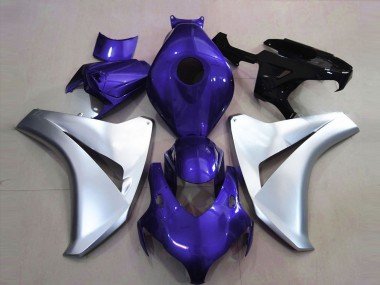 Carenagens Moto Honda CBR1000RR 2008-2011 - Prata Azul