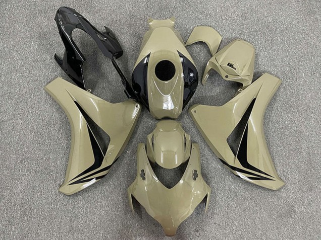 Carenagens Moto Honda CBR1000RR 2008-2011 - Bronzeado do Deserto Preto Brilhante OEM Estilo