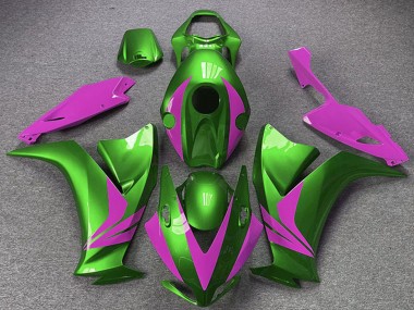 Carenagens Moto Honda CBR1000RR 2012-2016 - Verde Rosa