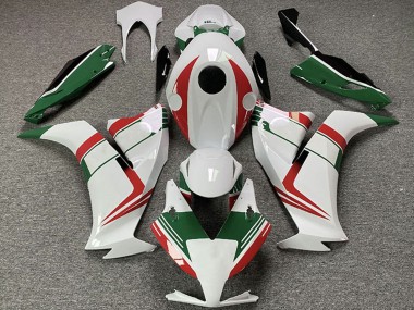 Carenagens Moto Honda CBR1000RR 2012-2016 - Branco Vermelho Verde