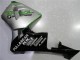 Carenagem Moto Honda CBR600RR 2003-2004 - Prata Verde Preto Brilhante