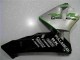 Carenagem Moto Honda CBR600RR 2003-2004 - Prata Verde Preto Brilhante
