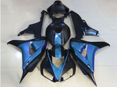 Carenagens Moto Honda CBR1000RR 2006-2007 - Azul Claro Matte Azul Escuro