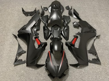 Carenagens Moto Honda CBR1000RR 2017-2023 - Preto Fosco Vermelho