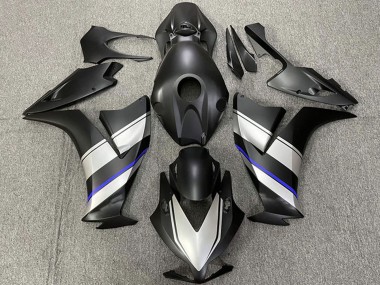 Carenagens Moto Honda CBR1000RR 2012-2016 - Prata Azul Preto Fosco